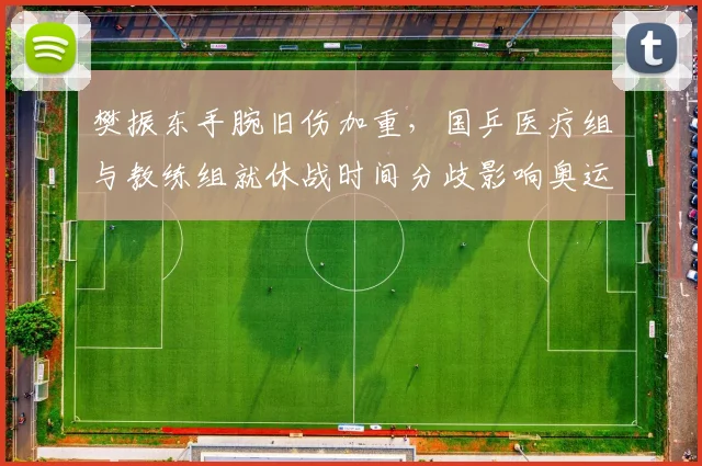 樊振东手腕旧伤加重，国乒医疗组与教练组就休战时间分歧影响奥运备战
